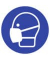 2244328 Schild Maske benutzen ISO7010