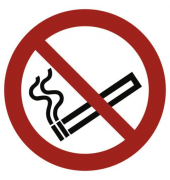 2244347 Schild Rauchen verboten ISO7010 Verbotsschild