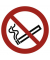 2244347 Schild Rauchen verboten ISO7010 Verbotsschild