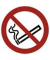 2244347 Schild Rauchen verboten ISO7010 Verbotsschild