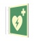 2248153 Fahnenschild Defibrillator AED Fahnenhinweisschild