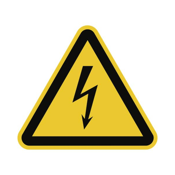 4060081000876 - moedel Warnzeichen „Warnung vor elektrischer Spannung“ nach ISO 7010 W012 Folie selbstklebend Seitenlänge 200 mm 4060081000876 - moedel Warnzeichen „Warnung vor elektrischer Spannung“ nach ISO 7010 W012 Folie selbstklebend Seitenlänge 200 mm