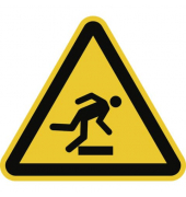 2244355 Schild Warnung vor Hindernissen am Boden