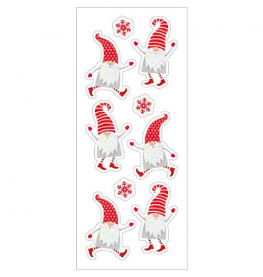 9500-220 Weihnachtsetikett Wichtel
