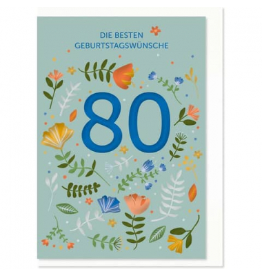Geburtstagskarten 08-036 115mm x 165mm (BxH)