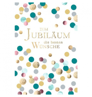 Gl&uuml;ckwunschkarten 74-1088 bunt