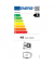 Elektronisches Business-Display schwarz Business-Display Business-Display