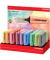 Textmarker STABILO BOSS ORIGINAL Pastel Display, 70/45-4, Display, 14-farbig sortiert, 2-5mm Keilspitze