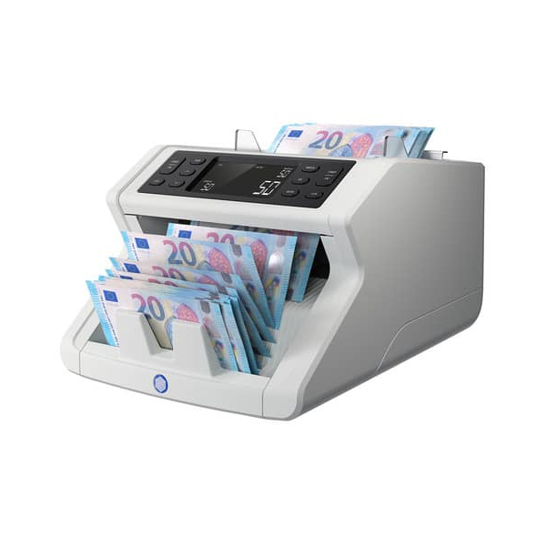 Safescan 2210 Geldzählmaschine, zählt sortierte Banknoten - Banknotenzähler mit 2-facher Echtheitsprüfung - zählt sortierte Banknoten Aller Währungen