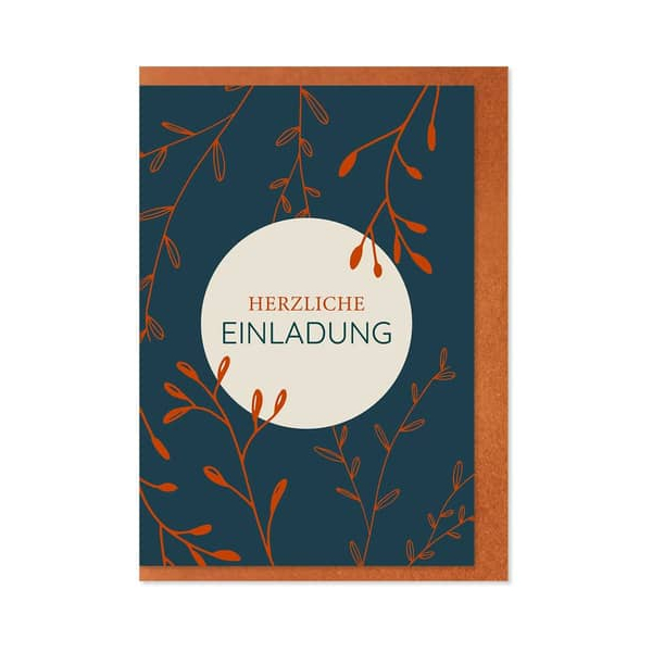 4057319540235 - Einladung 54-023 115mm x 165mm (BxH) 4057319540235 KOMMA 4057319540235 - Einladung 54-023 115mm x 165mm (BxH) 4057319540235 KOMMA