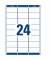 L7159-100 Adress Etiketten 64 x 33,9 mm weiß Quick Peel
