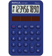 72750 34 Taschenrechner Solar ECO MD 1 hellblau