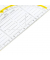 Kunststoff-Geodreieck 1552 glasklar 16cm