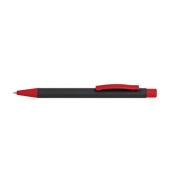 Soft Metal Kugelschreiber Black´n red