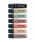 Textmarker STABILO BOSS ORIGINAL NatureCOLORS Display, 70/30-2-2, Display, je4x schlammgr&uuml;n/gr&uuml;nerde/braun/siena/beige/warmgrau6
