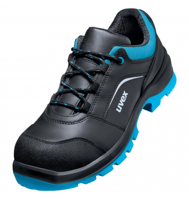 Sicherheitsschuhe uvex 2 xenova, S3, ESD, Unisex, schwarz/blau, Größe 44