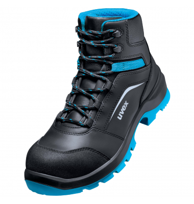 Sicherheitsschuhe uvex 2 xenova, S3, ESD, Unisex, schwarz/blau, Weite 11, Gr&ouml;&szlig;e 43