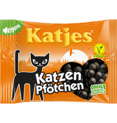 Katjes Lakritz Katzen Pfötchen 623340 Katjes Lakritz Katzen Pfötchen 623340