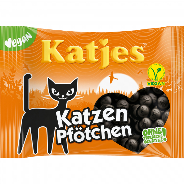 4037400344850 - Lakritz Katzen Pfötchen 623340 4037400344850 175 Gramm