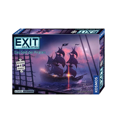Spiel+Puzzle Das Gold der Piraten Escape-Room Spiel