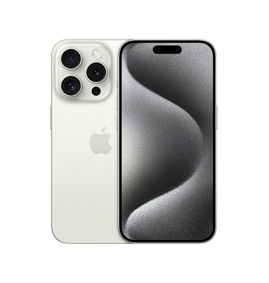Apple iPhone 15 Pro Max titan weiß 256 GB