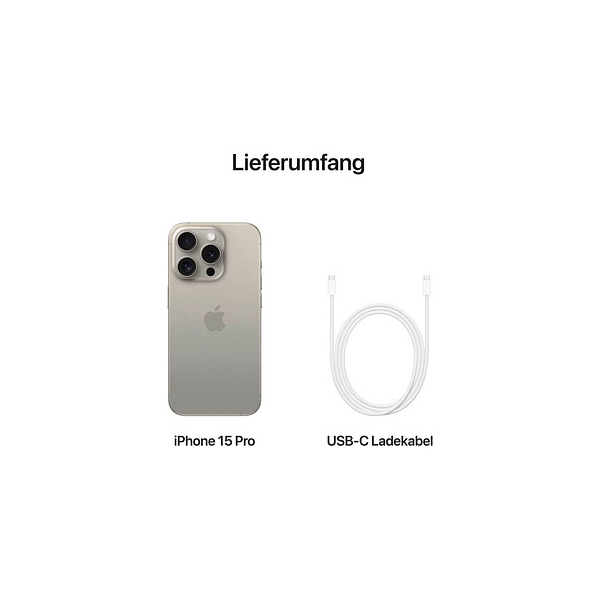 Apple iPhone 15 Pro Max titan natur 1 TB - Bürobedarf Thüringen