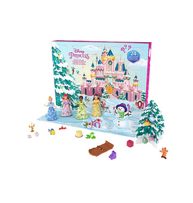 Mattel GAMES Adventskalender Disney Princess mehrfarbig