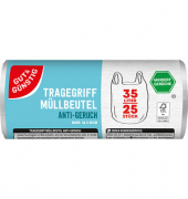Müllbeutel 4790904001 ANTI-GERUCH, transparent, 35 Liter, mit Griff