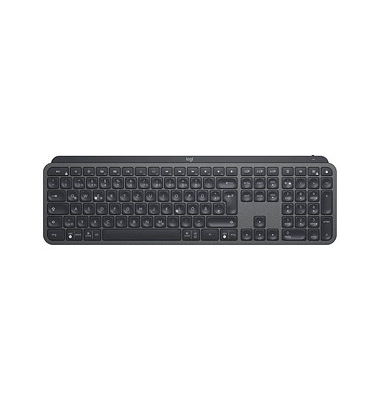 Logitech MX Keys for Business Tastatur kabellos grau, schwarz