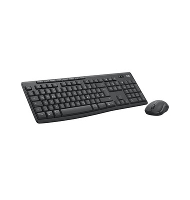 Logitech MK370 Combo for Business Tastatur-Maus-Set kabellos schwarz