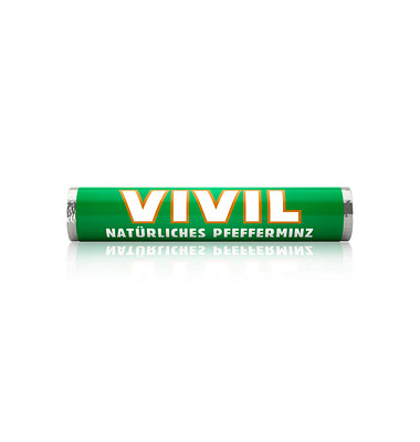 VIVIL Pfefferminz mit Zucker Bonbons 28,0 g