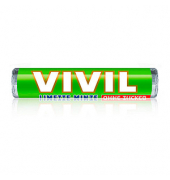 VIVIL Limette-Minze ohne Zucker Bonbons 28,0 g