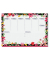 Schreibunterlage Flower Love JS100 weiß/bunt Blumen 42x29,7cm