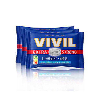 VIVIL Extra Strong Pfefferminz Bonbons 75,0 g