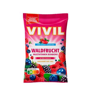 VIVIL Waldfrucht Multivitamin Bonbons 120,0 g