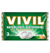 VIVIL Pfefferminz mit Zucker Bonbons 84,0 g