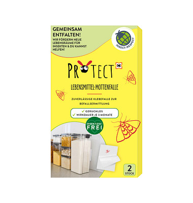 PROTECT Mottenfalle Lebensmittel weiß PROTECT Mottenfalle Lebensmittel weiß