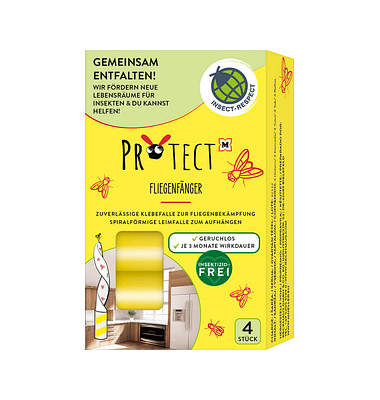 PROTECT Fliegenfänger gelb