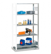 SCHULTE Anbauregal 14947 silber 100,0 x 50,0 x 200,0 cm