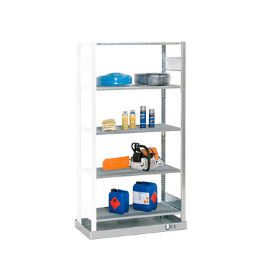 SCHULTE Anbauregal 14947 silber 100,0 x 50,0 x 200,0 cm SCHULTE Anbauregal 14947 silber 100,0 x 50,0 x 200,0 cm