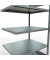 SCHULTE Schwerlastregal MULTIplus 250 12985-LR silber 100,0 x 80,0 x 200,0 cm