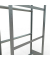 SCHULTE Reifenregal 13900 silber 100,0 x 40,0 x 200,0 cm