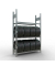 SCHULTE Reifenregal 13906 silber 130,0 x 40,0 x 200,0 cm