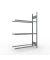 SCHULTE Anbauregal 13907 silber 130,0 x 40,0 x 200,0 cm