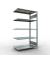 SCHULTE Anbau-Schwerlastregal MULTIplus 150 17740 silber 100,0 x 60,0 x 180,0 cm