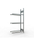 SCHULTE Anbauregal 13901 silber 100,0 x 40,0 x 200,0 cm