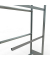 SCHULTE Anbauregal 13901 silber 100,0 x 40,0 x 200,0 cm