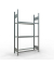 SCHULTE Reifenregal 13890 silber 115,0 x 40,0 x 200,0 cm