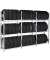 SCHULTE Anbauregal 13891 silber 115,0 x 40,0 x 200,0 cm