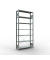 SCHULTE Schwerlastregal MULTIplus 150 17731 silber 100,0 x 30,0 x 230,0 cm